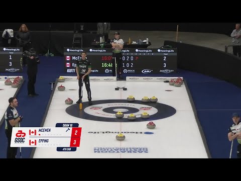 HearingLife Canadian Open |  Draw 16: Mike McEwen draws for one against six