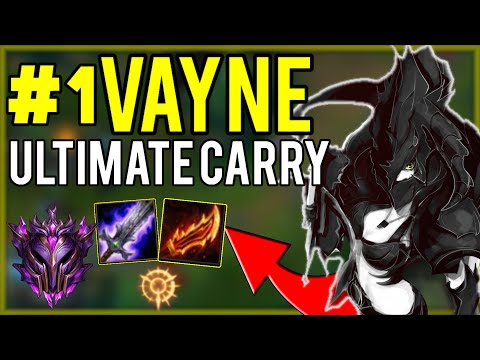 ULTIMATE VAYNE CARRY IN HIGH ELO EUW ! SEASON 10 VAYNE GAMEPLAY | LEAGUE OF LEGENDS