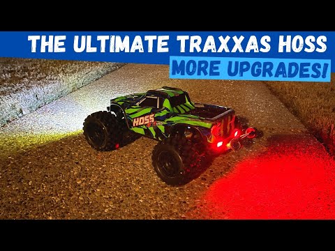 Traxxas X01 Parts on The Traxxas Hoss VXL | Hoss Light Kit Install RC Car