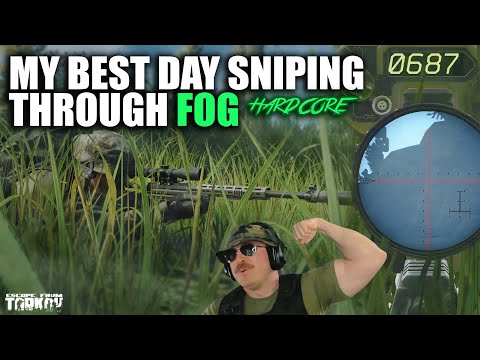 My best day Sniping through RIDICULOUS FOG (680m) in Tarkov