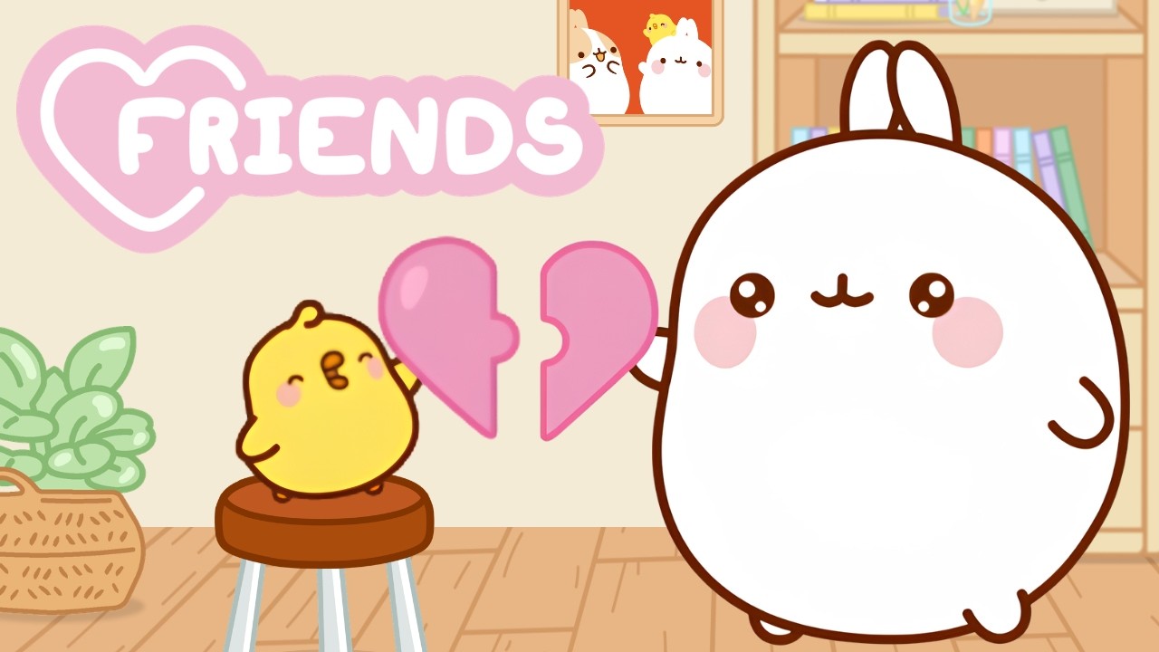 Molang and Piu Piu: Best Friendship Goal  💕✨ Most Heartwarming Moments