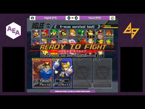 High5 vs. Yucci | SSBM-S Pool 8 | AEA