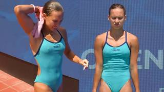 Aleksandra Blazowska - 1m Springboard Diving Highlights