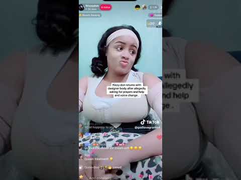 Kizzy don return with designer body after depression