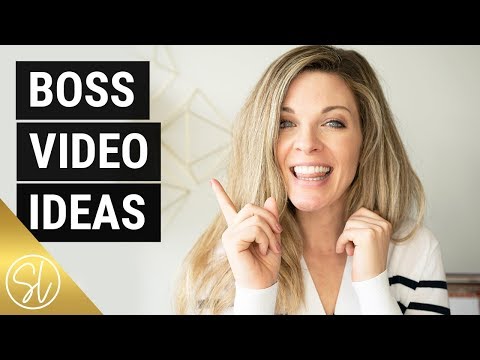 21 YouTube Video Ideas for BOSSES! Video