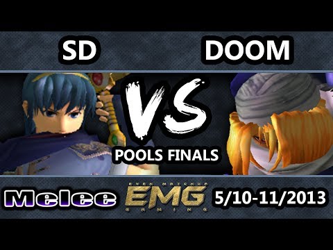 GOML - juice.Doom (Sheik) Vs. SD (Marth) SSBM Pools Losers Finals - Smash Bros. Melee