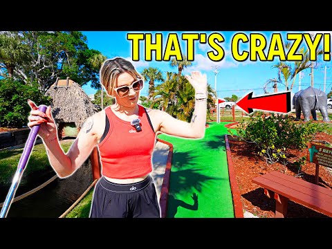Elisha Has Never Done This Before! - INSANE Hole In One!