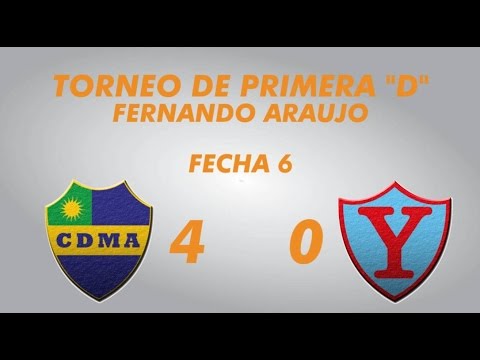 Primera D 2016   Fecha 6   Alem 4 Yupanqui 0   Resumen
