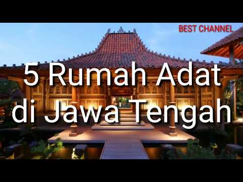 920 Gambar Rumah Adat Jawa Tengah Beserta Namanya HD Terbaru