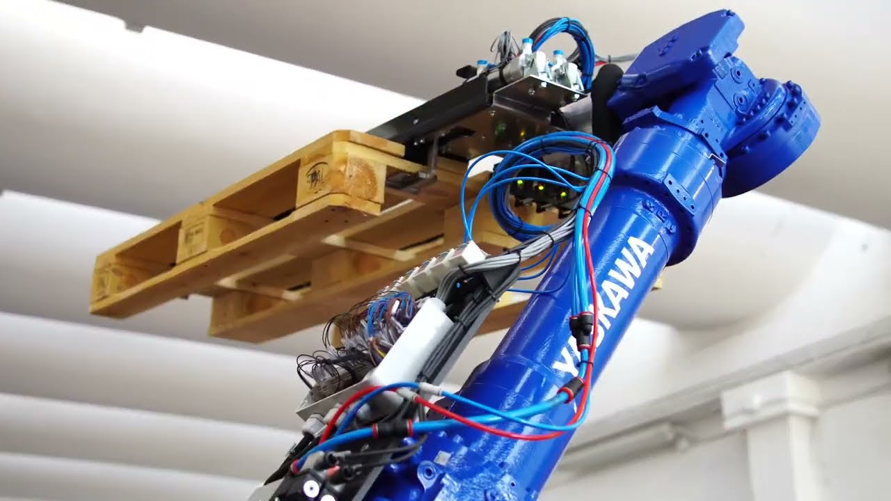 Cross-stacked pallet separator — Exon SRL