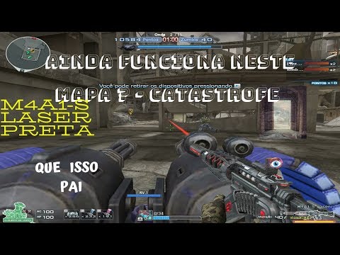 [CF AL] - Zumbie Mapa Catastrofe jogando com a  M4A1 S Laser - como ganhar c/a M4A1-s laser no cf ?