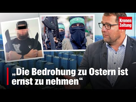 Terror-Experte im Talk: „Die Bedrohung zu Ostern ist ernst zu nehmen“ | krone.tv "RAINER NOWAK"