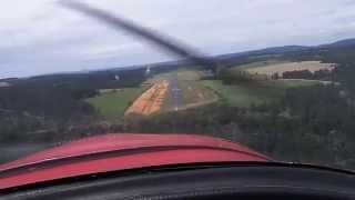 preview picture of video 'Atterrissage en DR400 à Mende-Brenoux'