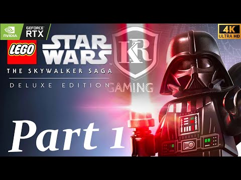LEGO STAR WARS THE SKYWALKER SAGA Gameplay Walkthrough Part 1 FULL GAME 4K 60FPS   No Commentary
