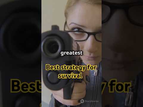 What is a truel and the best strategy?