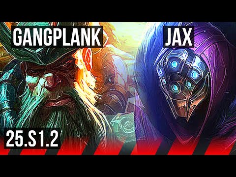 GANGPLANK vs JAX (TOP) | KR Master | 25.S1.2