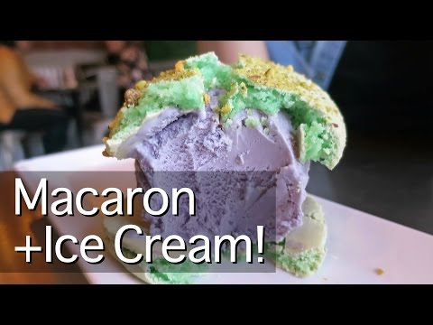 Snow Monster: Macaron + Ice Cream Heaven!