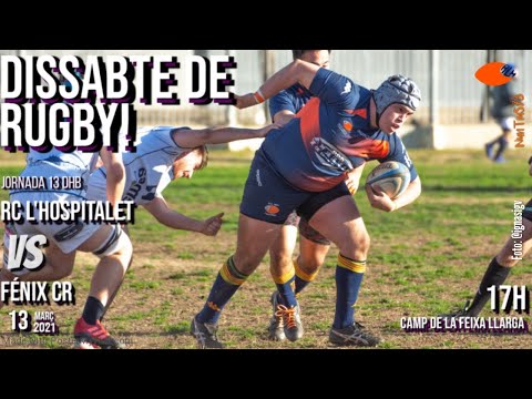 RC L'Hospitalet vs Fénix CR Zaragoza - J13 División de Honor B - Grupo B1 2020-2021