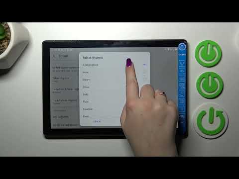 How to Change Ringtone on ALCATEL 3T 10 4G - Sounds' Settings