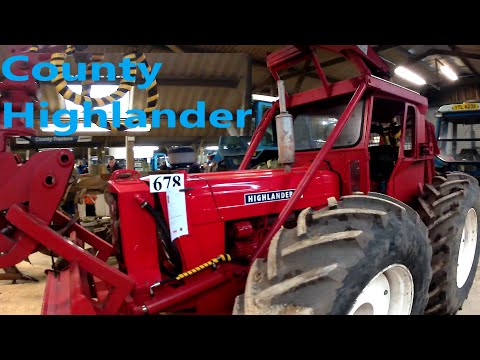 1969 Ford County 754 Highlander-J 4.2 Litre 4-Cyl Diesel 4X4 Tractor (75 HP)
