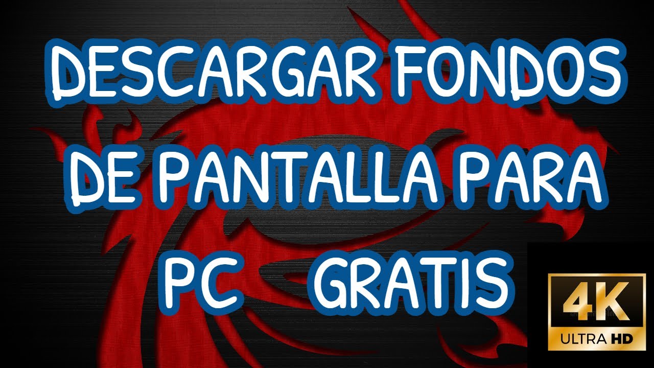 Descargar fondo de pantalla para PC  4K HD