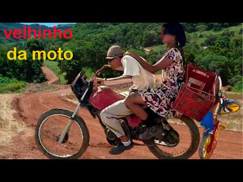 O VELHINHO DA MOTO MALUCA E JAQUETINHA DE COURO