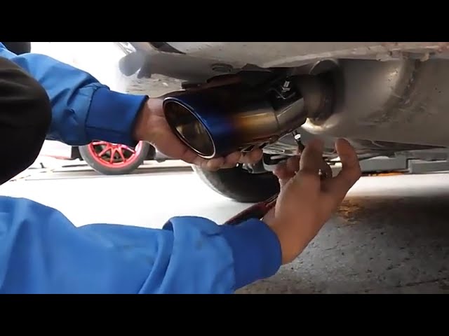 Vídeo relacionado con Catekro 63mm Silenciador de Escape Trasero para Coche, Acero Inoxidable 2,5" Silencioso Universal Reforzado 2.5"x3.5"x14" para Reducción de Ruido Tubo de Escape Deportivo Recambio Original Plata