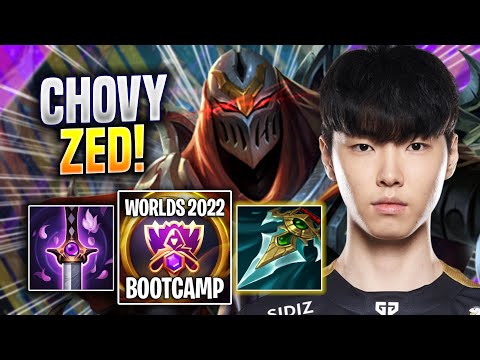 CHOVY IS A BEAST WITH ZED! - GEN Chovy Plays Zed MID vs Yone! | Bootcamp 2022