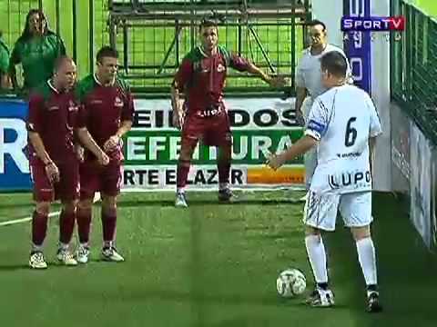 Os gols de Fluminense 5 x 4 Santos pelo Torneio Rio-São Paulo de Showbol 2010