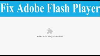 How to Enable Adobe Flash Player in Chrome | Fix Flash Player Blocked Error