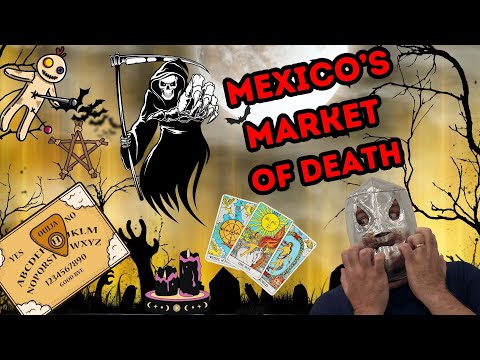 What Lies Inside Mexico's infamous VOODOO Market- Mercado Sonora?! 😳#cdmx #fleamarket #voodoo