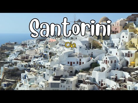✨ First Time Walking in Oia, Santorini 🇬🇷 | 4K Walking Tour