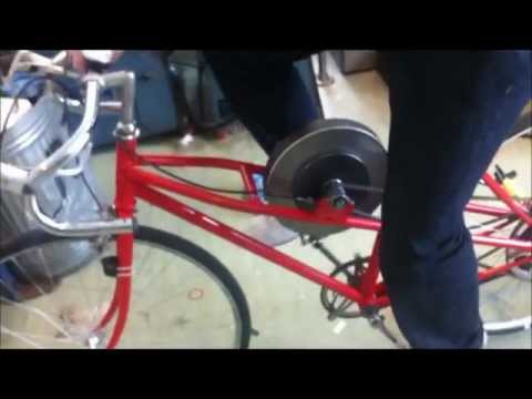 KERS bicycle technology university project at AIT