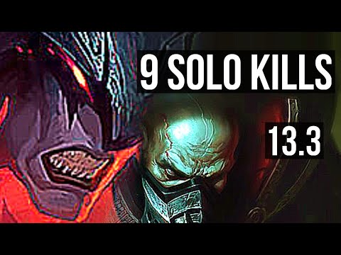 AATROX vs URGOT (TOP) | 9 solo kills, Legendary, 11/2/1, 300+ games | KR Diamond | 13.3