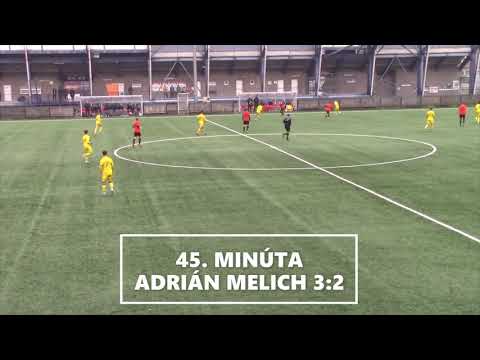 Zostrih: MFK Ružomberok U17 – MFK Zemplín Michalovce U17 6:2 (3:2)