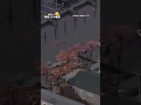 Severe storms leave damage behind in OC #mdwx