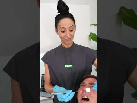 angry man at the dentist #shorts