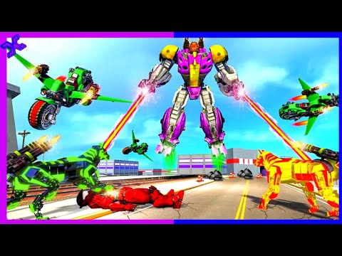 Police Dog Robot Car Transform Android gameplay