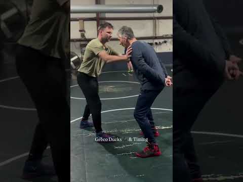 Drill to improve Duck Under in Freestyle and Greco-roman Wrestling