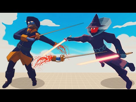 DUAL SWORDS TOURNAMENT | Totally Accurate Battle Simulator-TABS