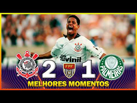 Corinthians 2 x 1 Palmeiras ● Highlights ● 1995 Paulista Championship ● Final ● Game 2