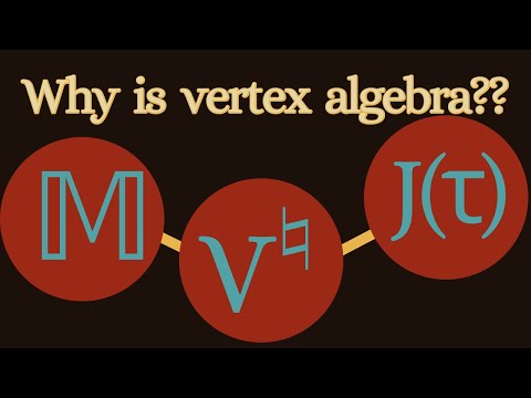 Some reasons why vertex algebras are interesting.