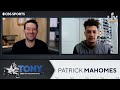 Tony Romo Interviews Patrick Mahomes | Super Bowl LV | CBS Sports HQ
