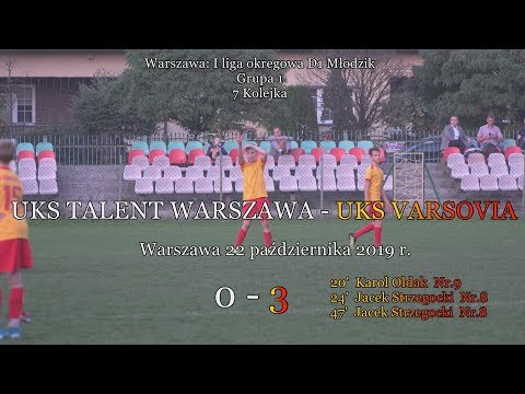 UKS TALENT WARSZAWA - UKS VARSOVIA