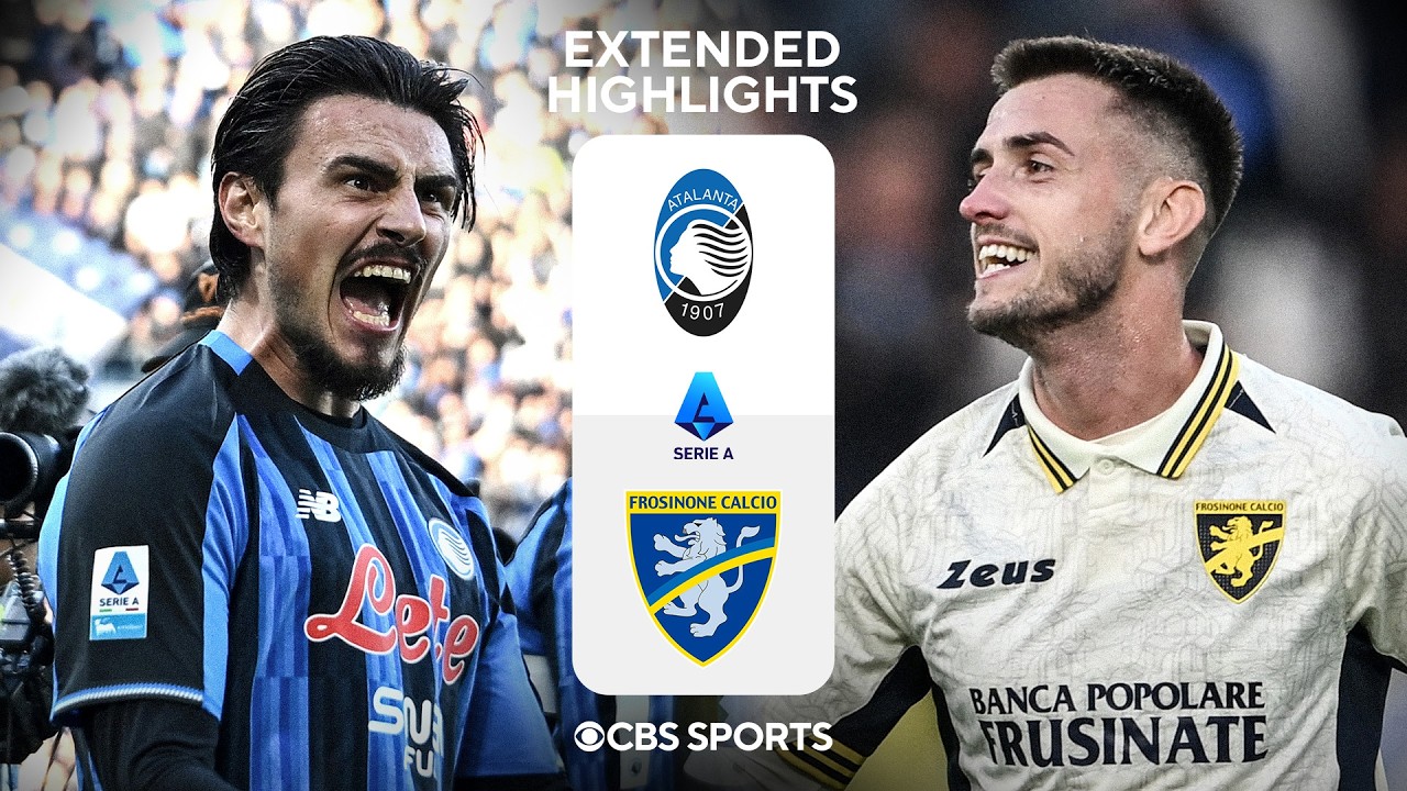 Atalanta BC 4 - 4 Frosinone Calcio highlights