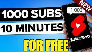 How To Get FREE Subscribers on YouTube FAST in 2024 (REALLY WORKS)