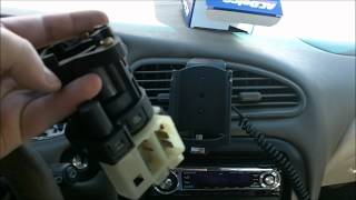 How to replace an ignition switch in a Oldsmobile Alero.