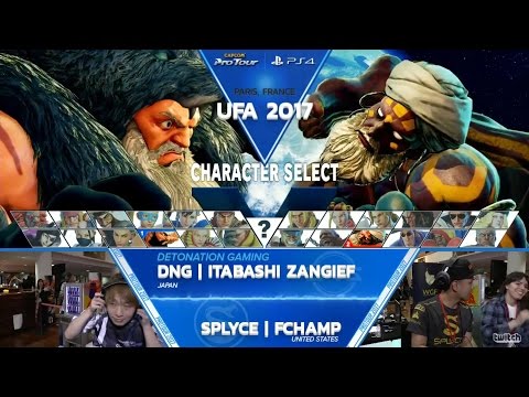 SFV: DNG Itabashi Zangief vs SPLYCE FChamp - UFA 2017 Winners Final - CPT 2017
