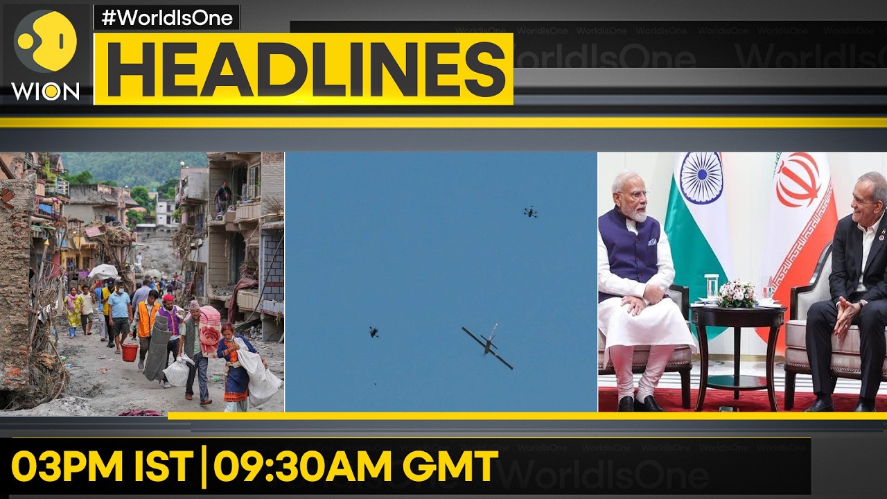 PM Modi Holds Talks With Iran's Pezeshkian | Nepal: Families Make Desperate Efforts | WION Headlines