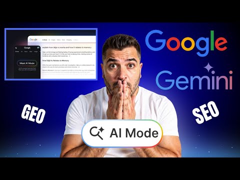 Google IA Mode - Es-tu prêt à perdre 70% de ton contenu SEO pour le GEO ? Prépares toi maintenant !